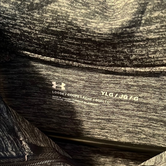 Under Armour Gray Quarter-Zip Pullover - Picture 2 of 4